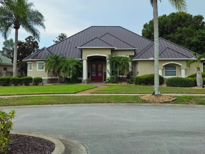 Standing seam metal roof on a Merritt Island, FL home